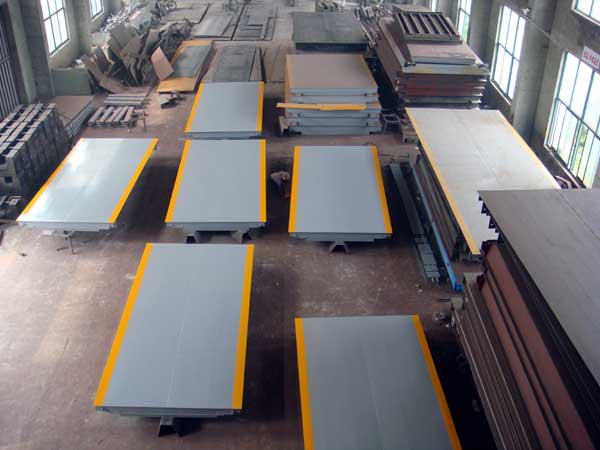 XYTS-SCS電子地磅汽車衡 結構制作車間